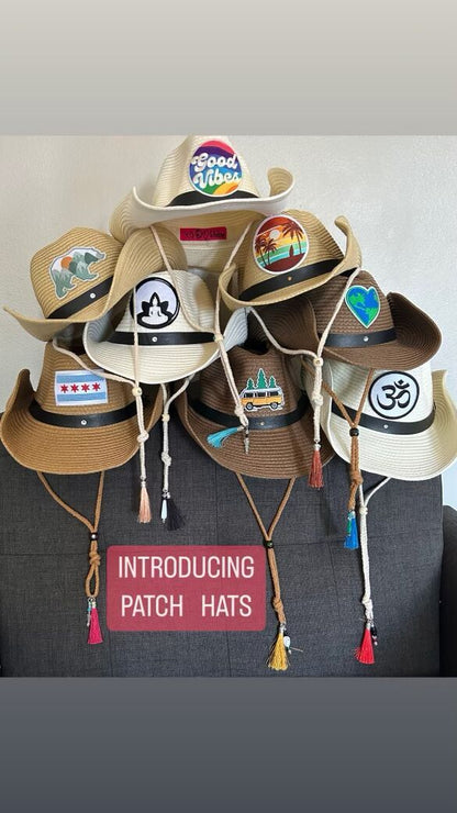 Leo - Patch Cowboy Hat