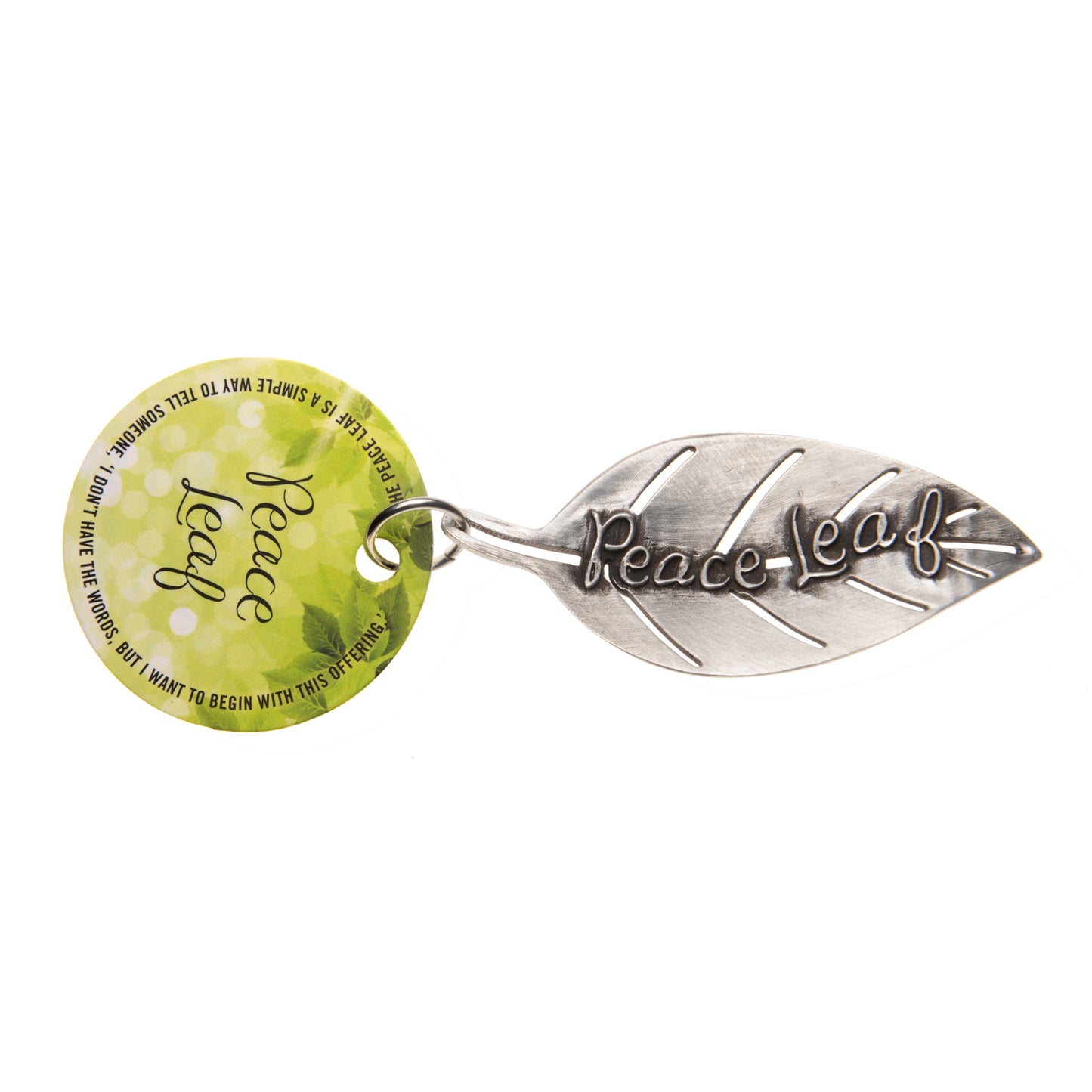 Peace Leaf Charm