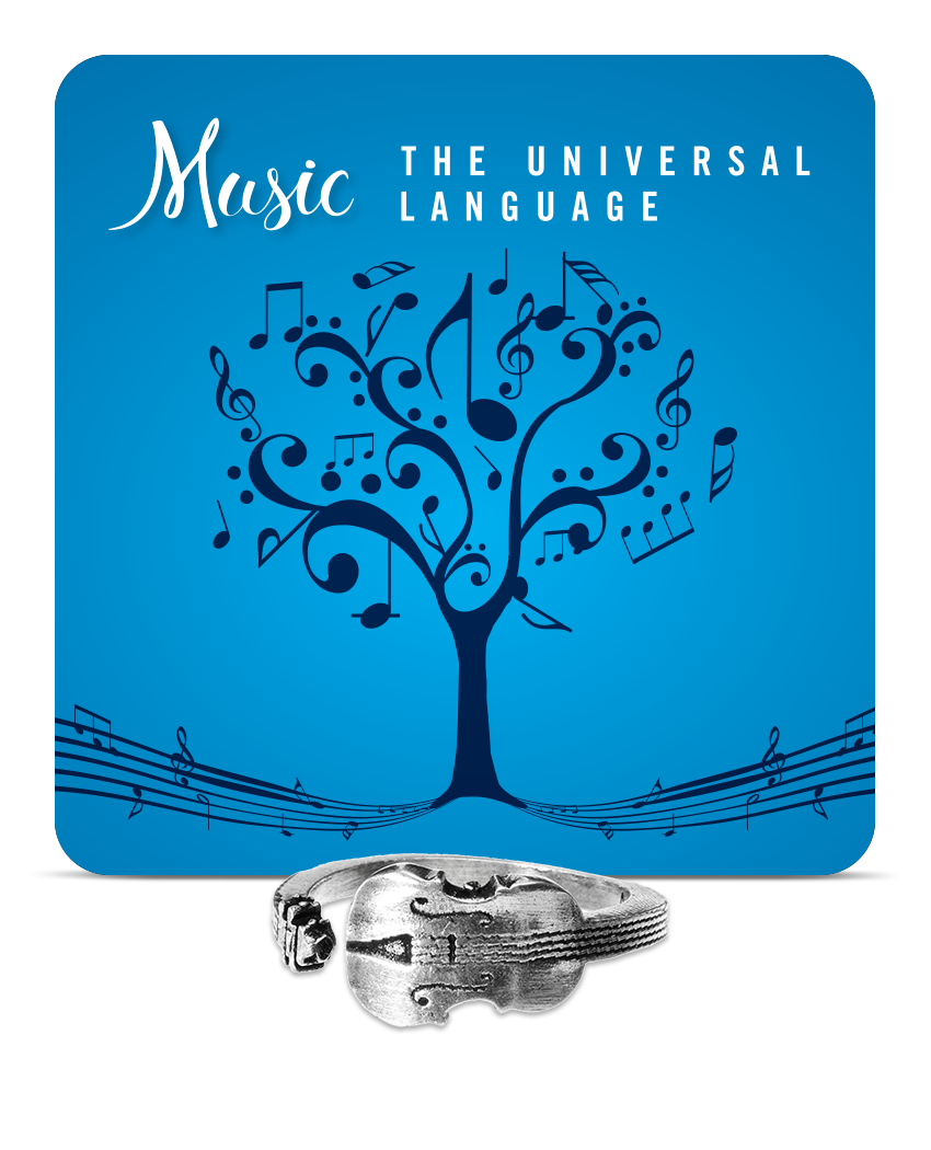 Violin Player Inspire Ring