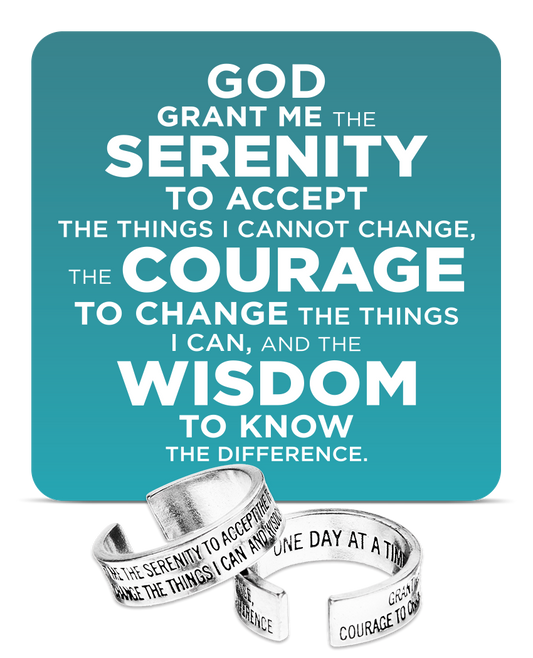 Serenity Prayer Inspire Rings