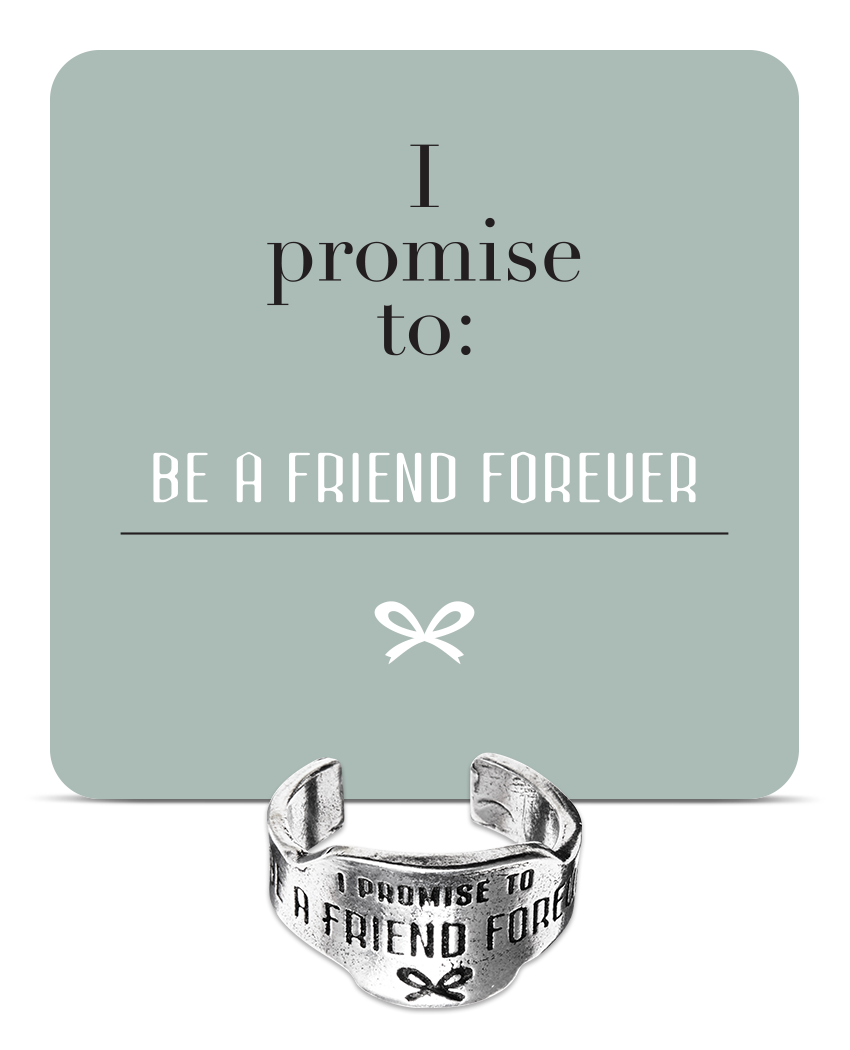 Be A Friend Forever Promise Ring