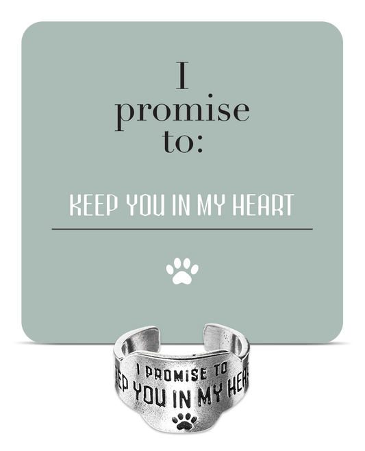 Keep You in My Heart Promise Ring