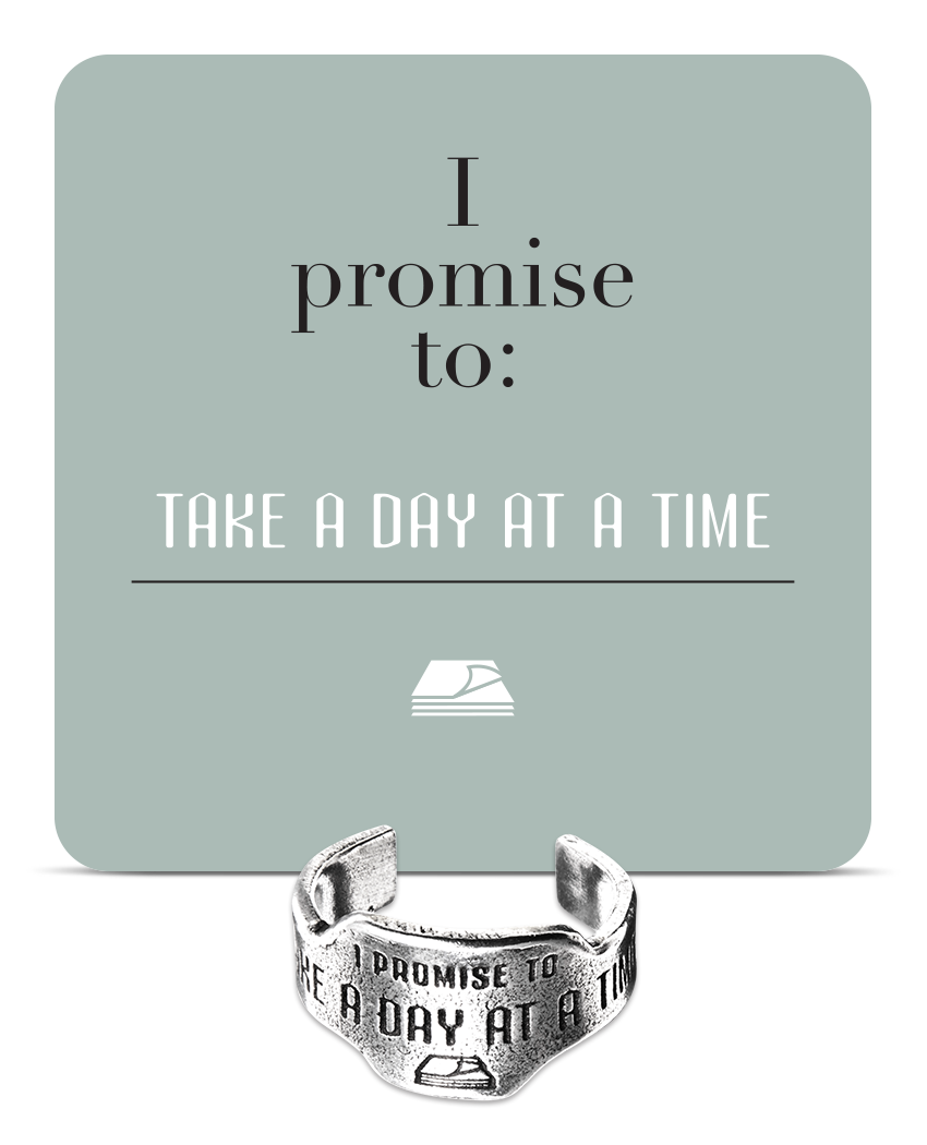 Take A Day At A Time Promise Ring