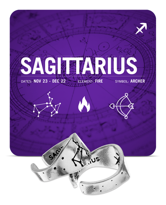 Zodiac Ring - Sagittarius - Celestial