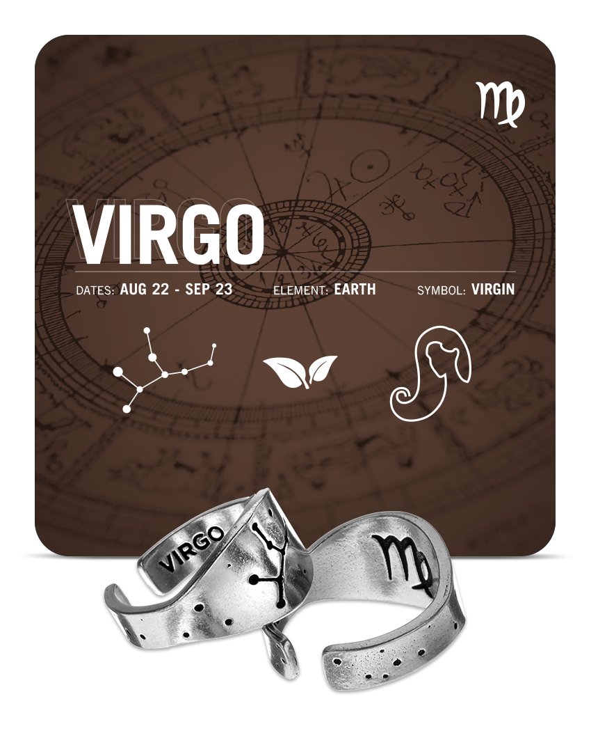 Zodiac Ring - Virgo - Celestial