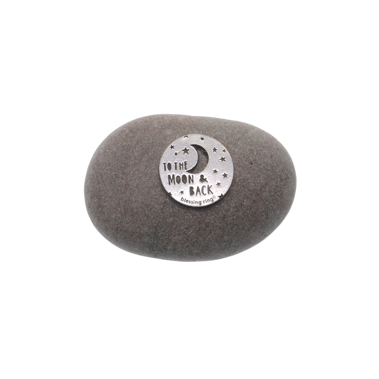 To the Moon & Back Meditation Stone - Family Love Gift