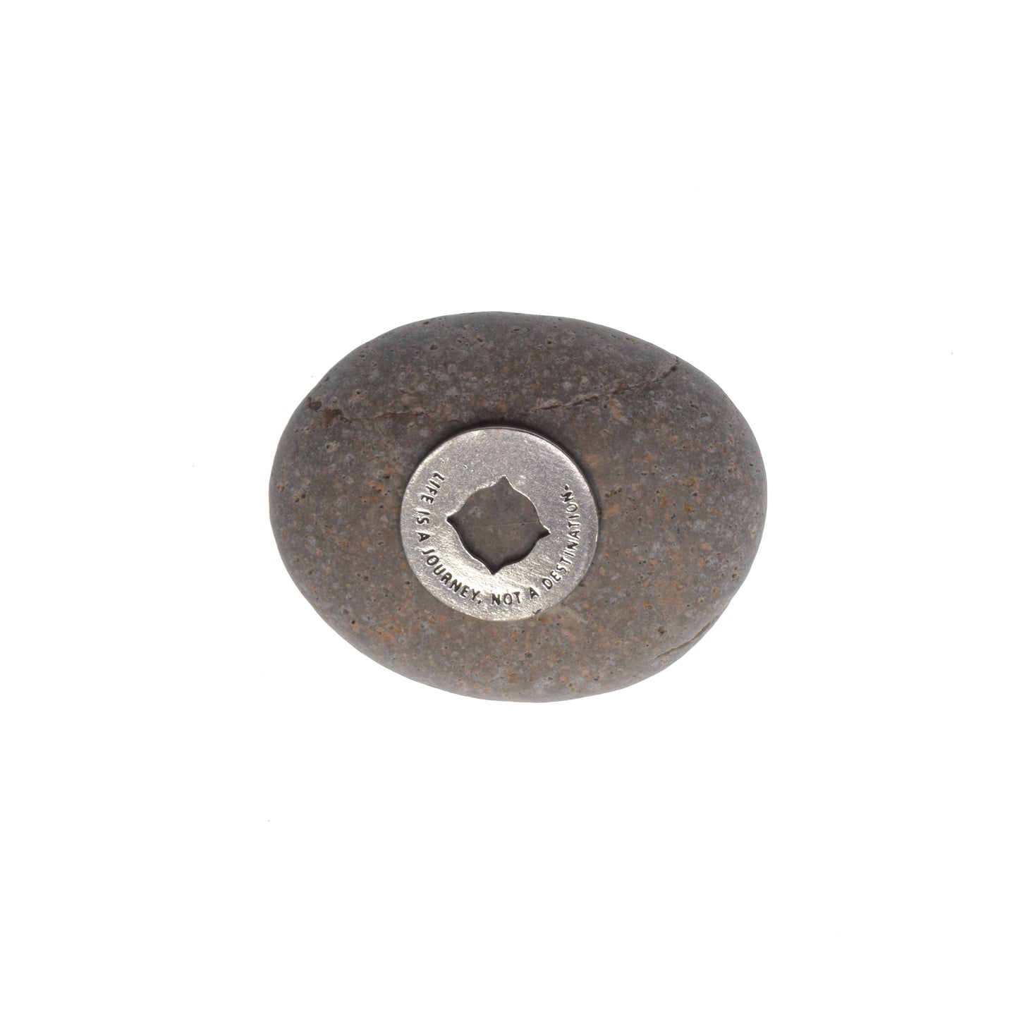 Life is a Journey - Meditation Stone