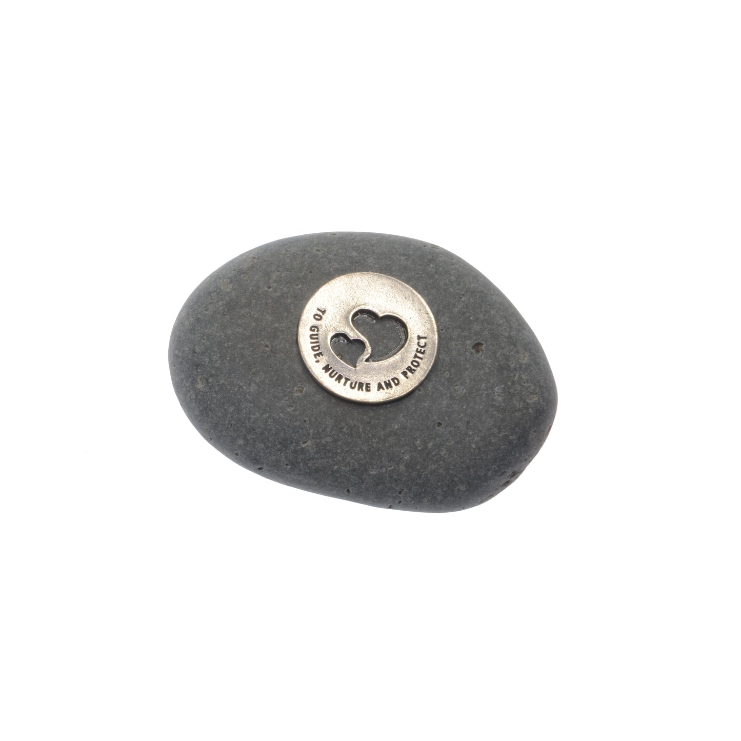 To Guide Nurture Protect Meditation Stone - Guardian & Caregiver Gift