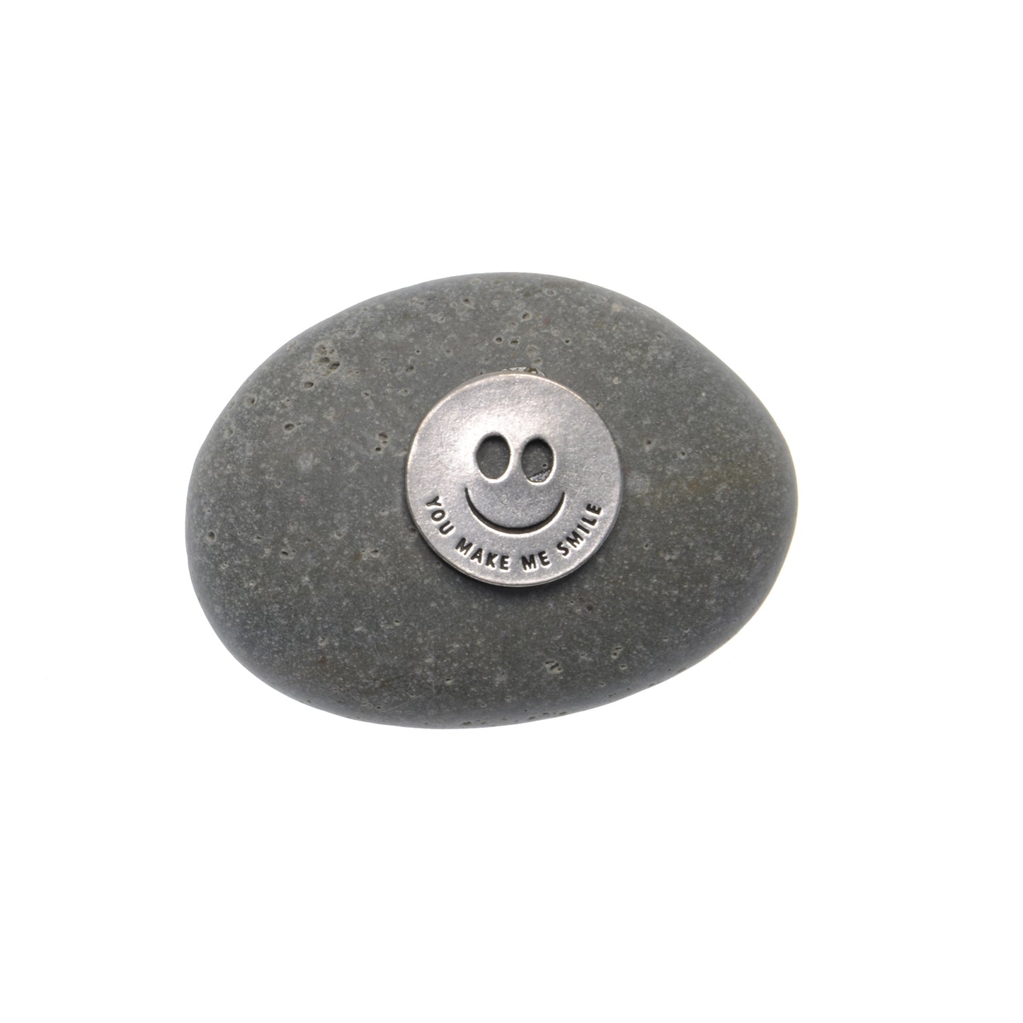 You Make Me Smile Meditation Stone - Friendship & Happiness Gift