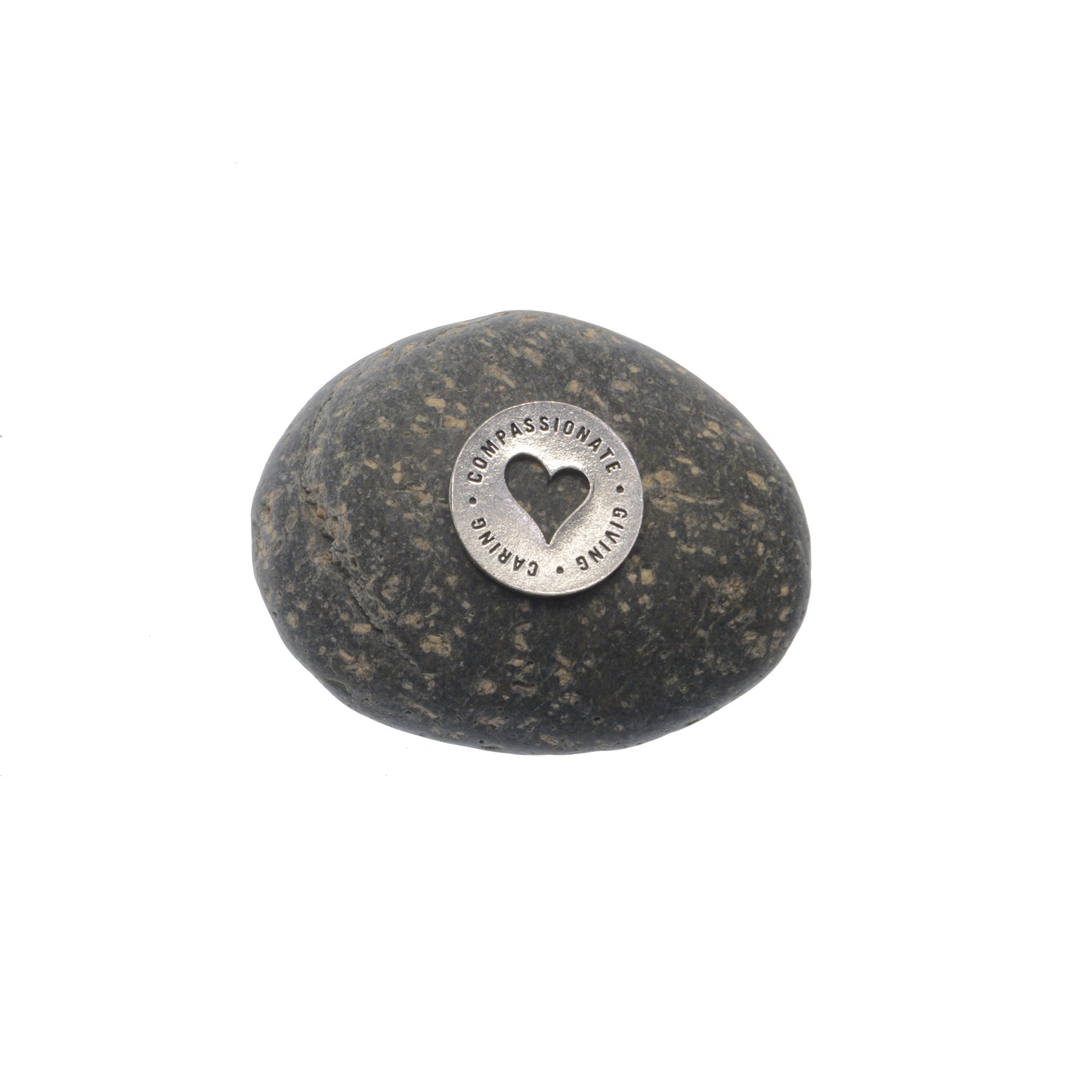 Caring Compassionate Giving Meditation Stone - Kindness & Generosity Gift