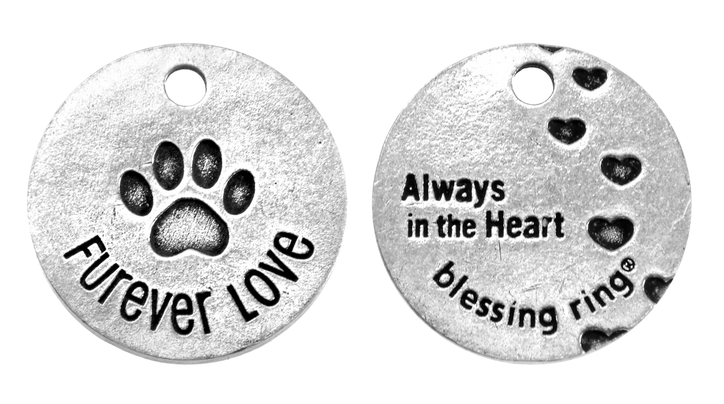 Furever Love, Always in the heart Blessing Ring