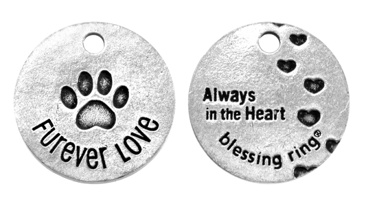 Furever Love, Always in the heart Blessing Ring