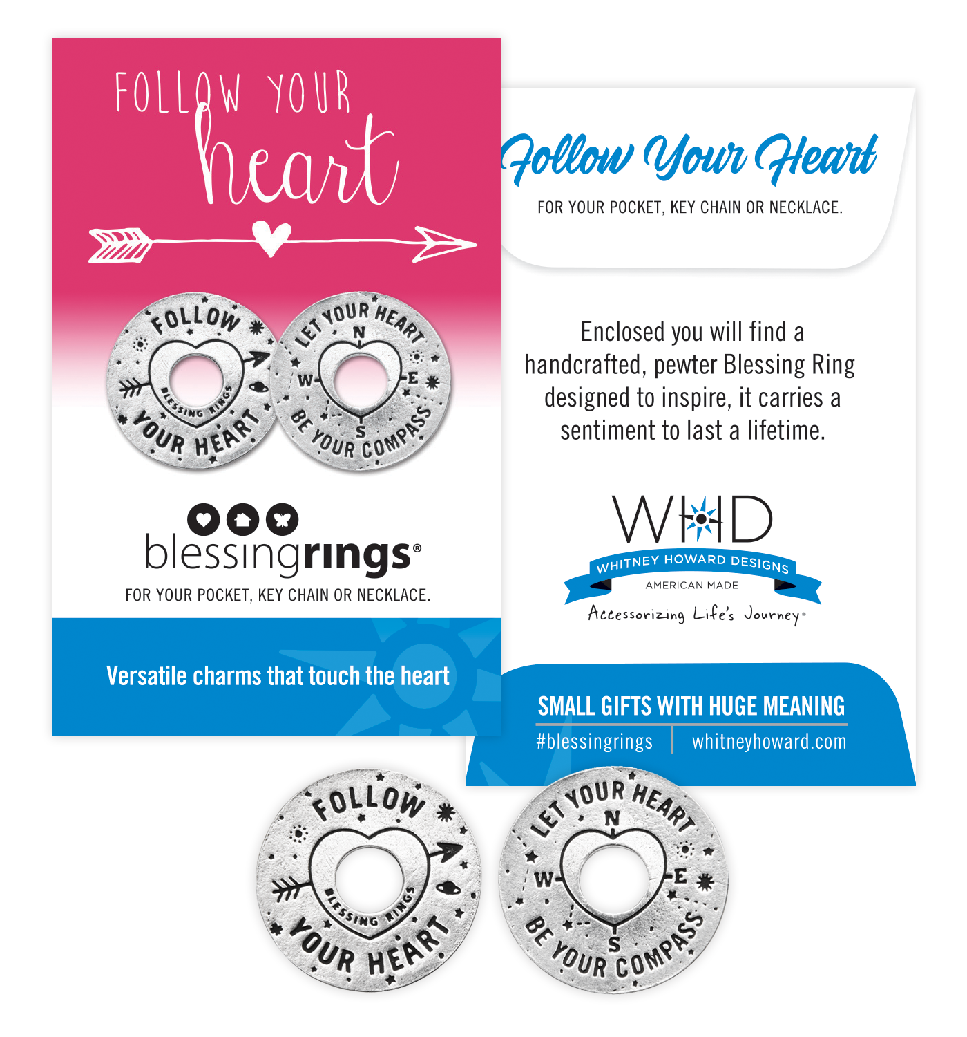 Follow Your Heart Blessing Ring Envelope