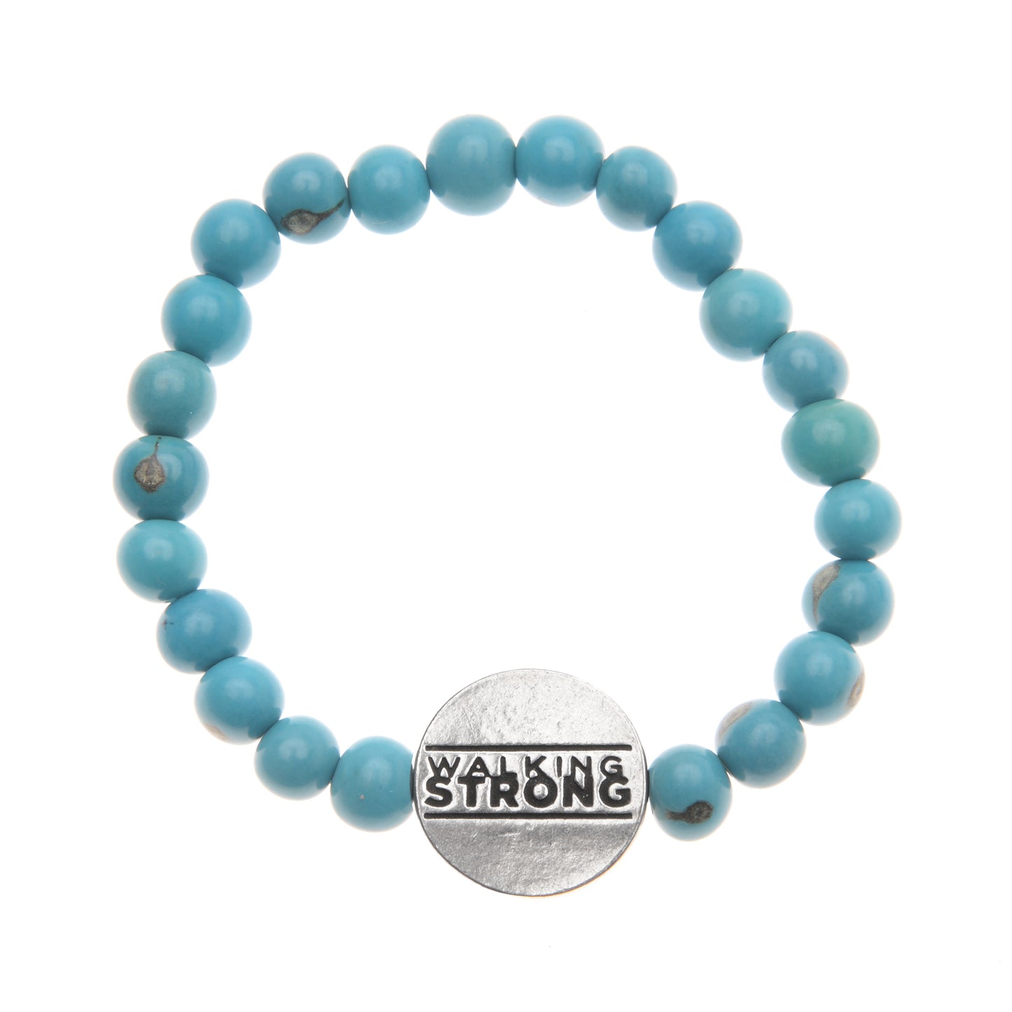 Walking Strong Bracelet - Turquoise ACAI Seeds of Life Bracelets - Whitney Howard Designs