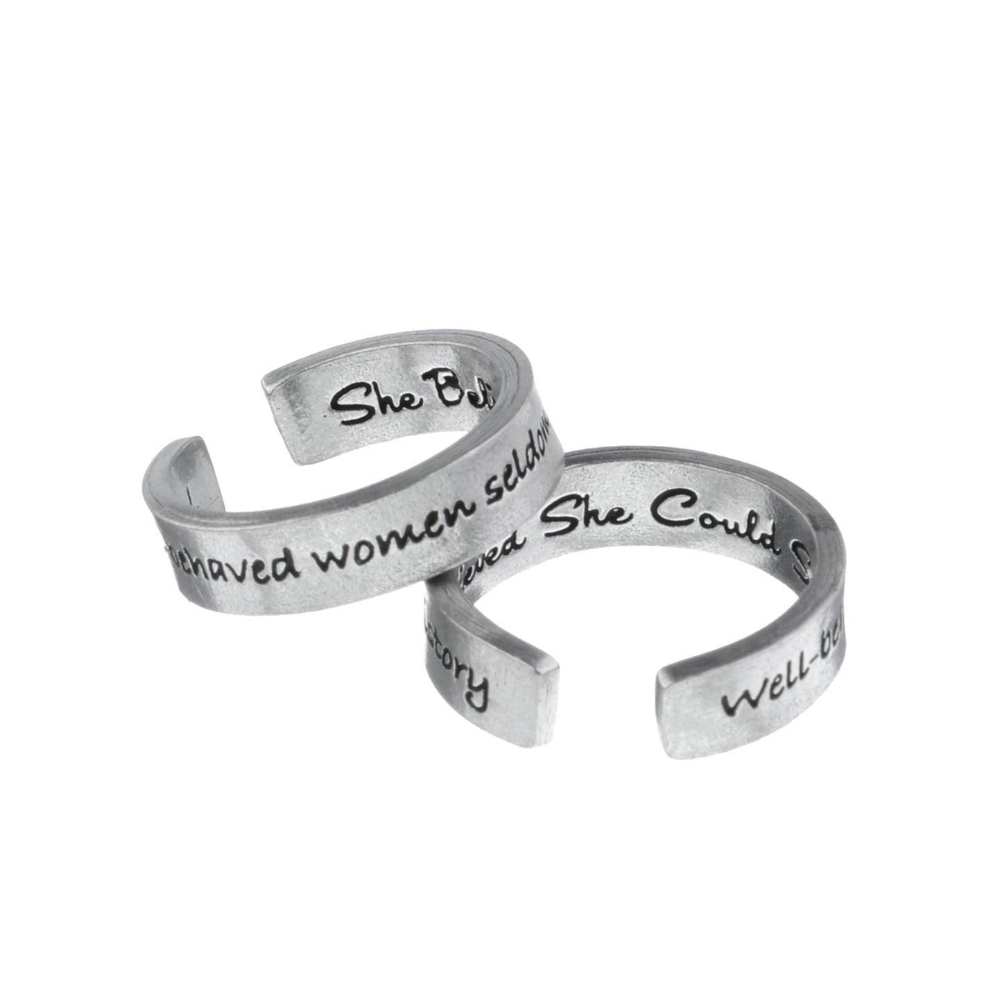 Well Behaved Women Inspire Ring