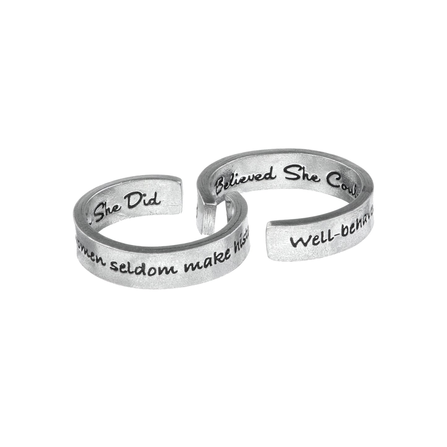 Well Behaved Women Inspire Ring