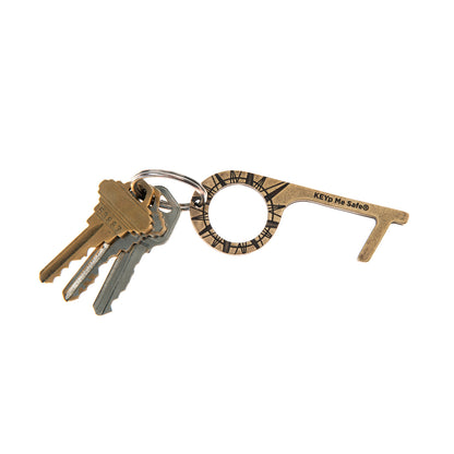 KEYp Me Safe Germ Key with keys dangling