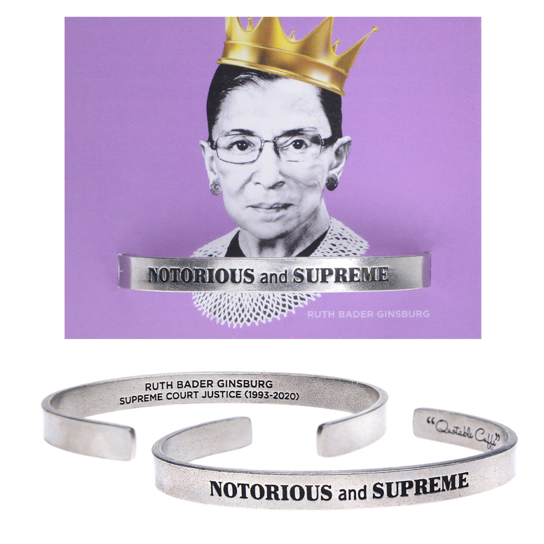 Ruth bader ginsburg bracelet deals