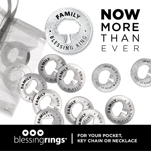 Family Blessing Ring (on back - near or apart always in the heart) - Whitney Howard Designs