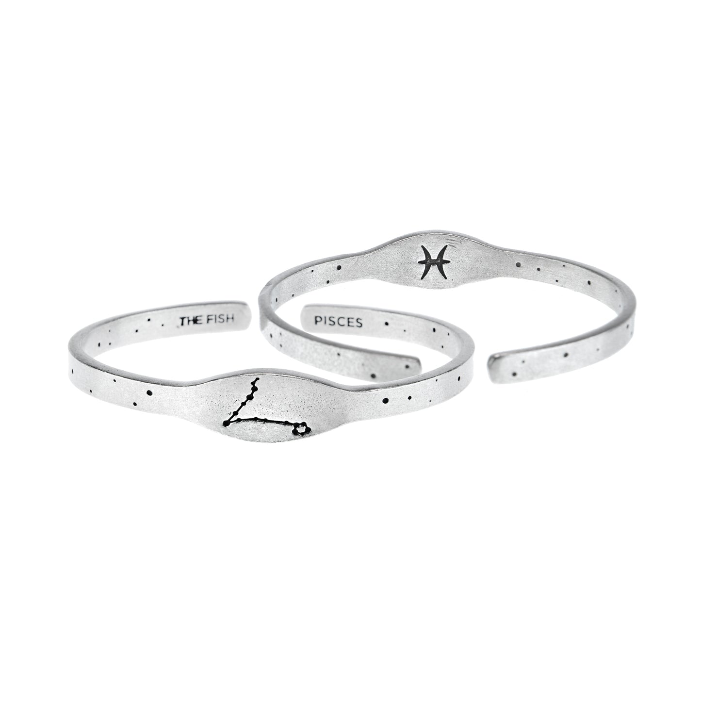 Zodiac Cuff Bracelet - Pisces