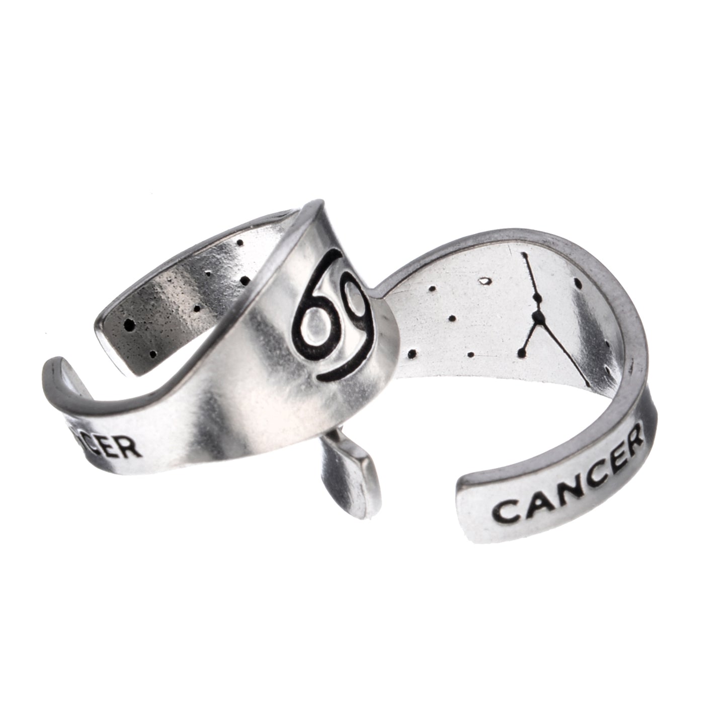 Zodiac Ring - Cancer - Symbol