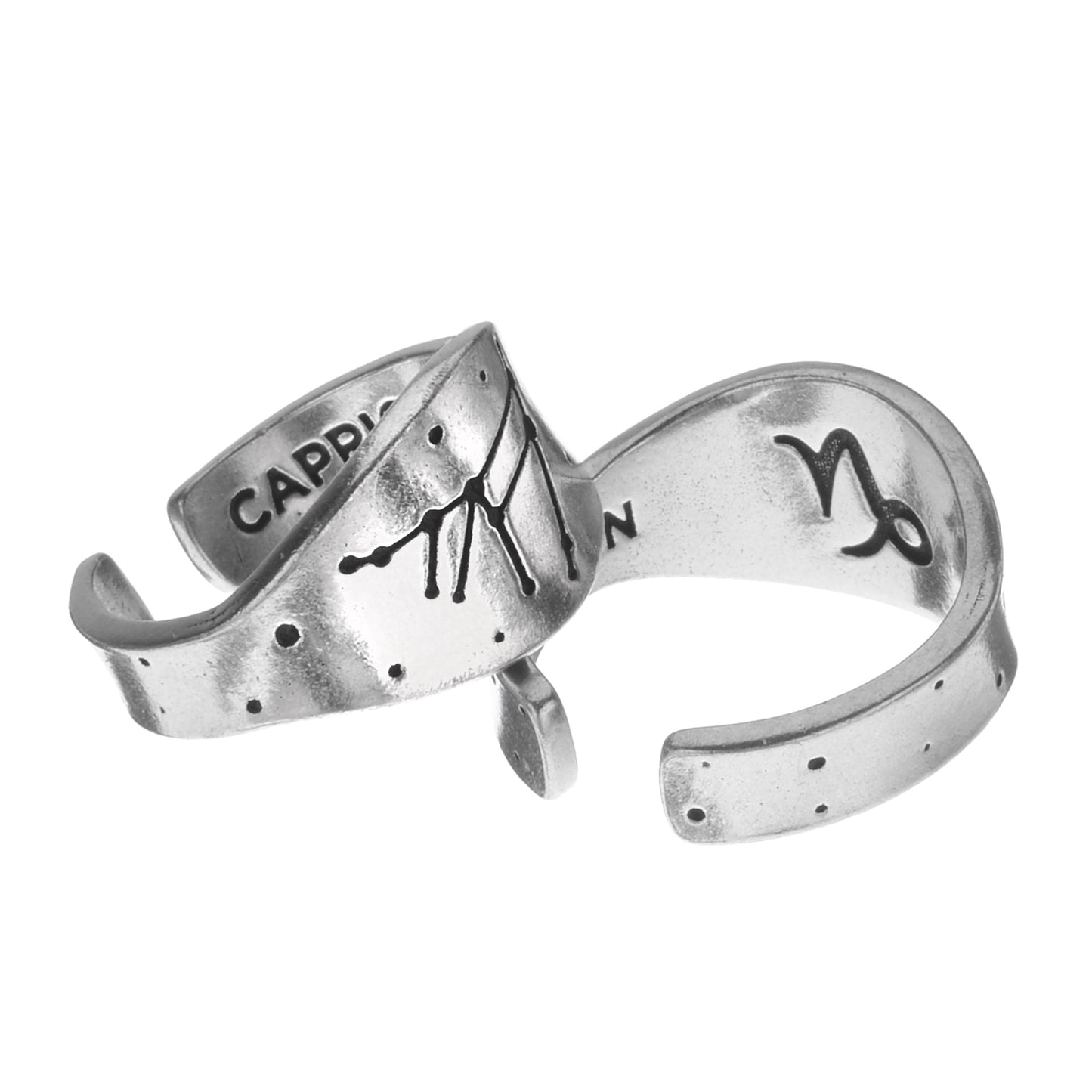 Zodiac Ring - Capricorn - Celestial