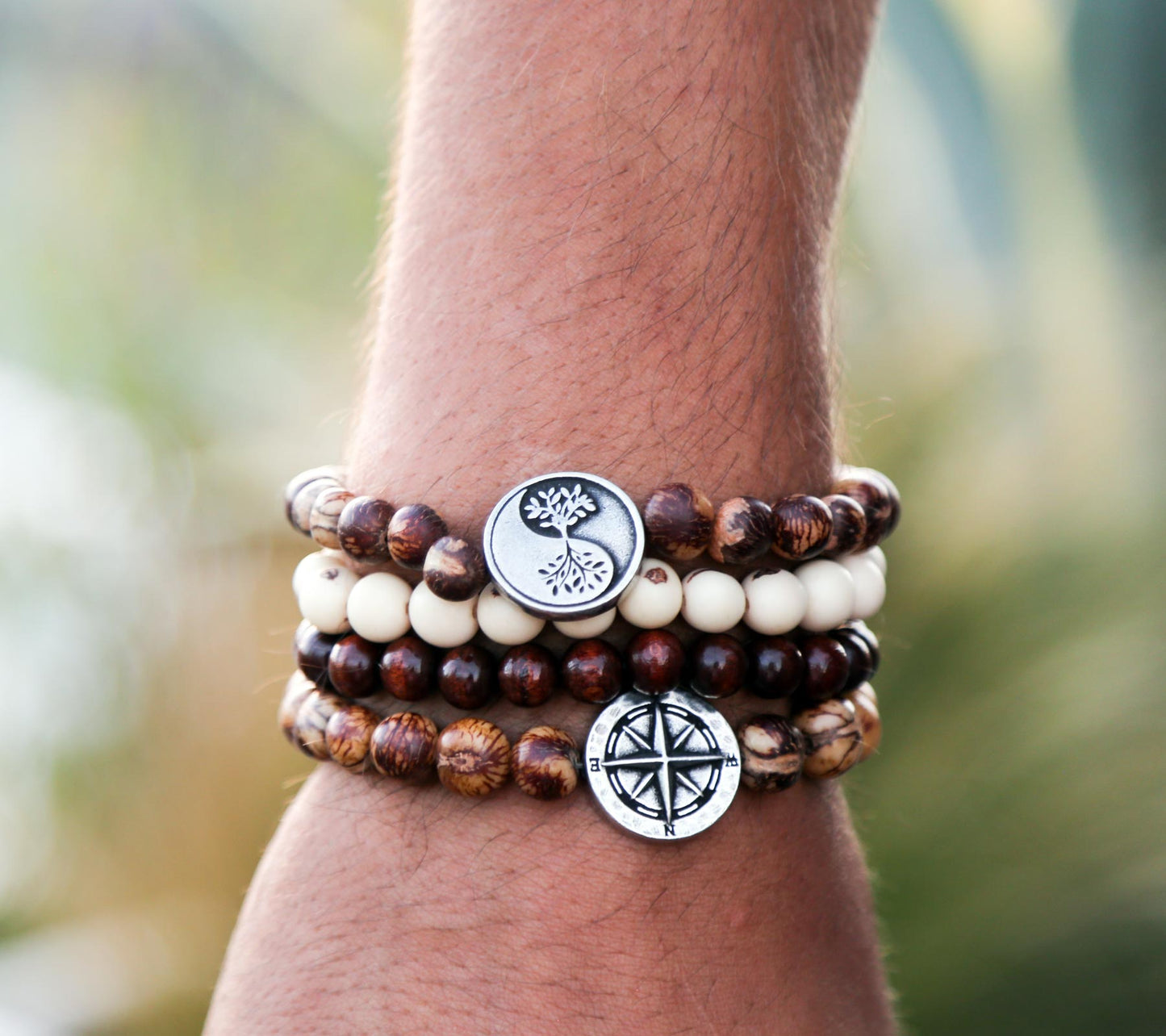 DUDE Acai Seeds of Life Bracelet