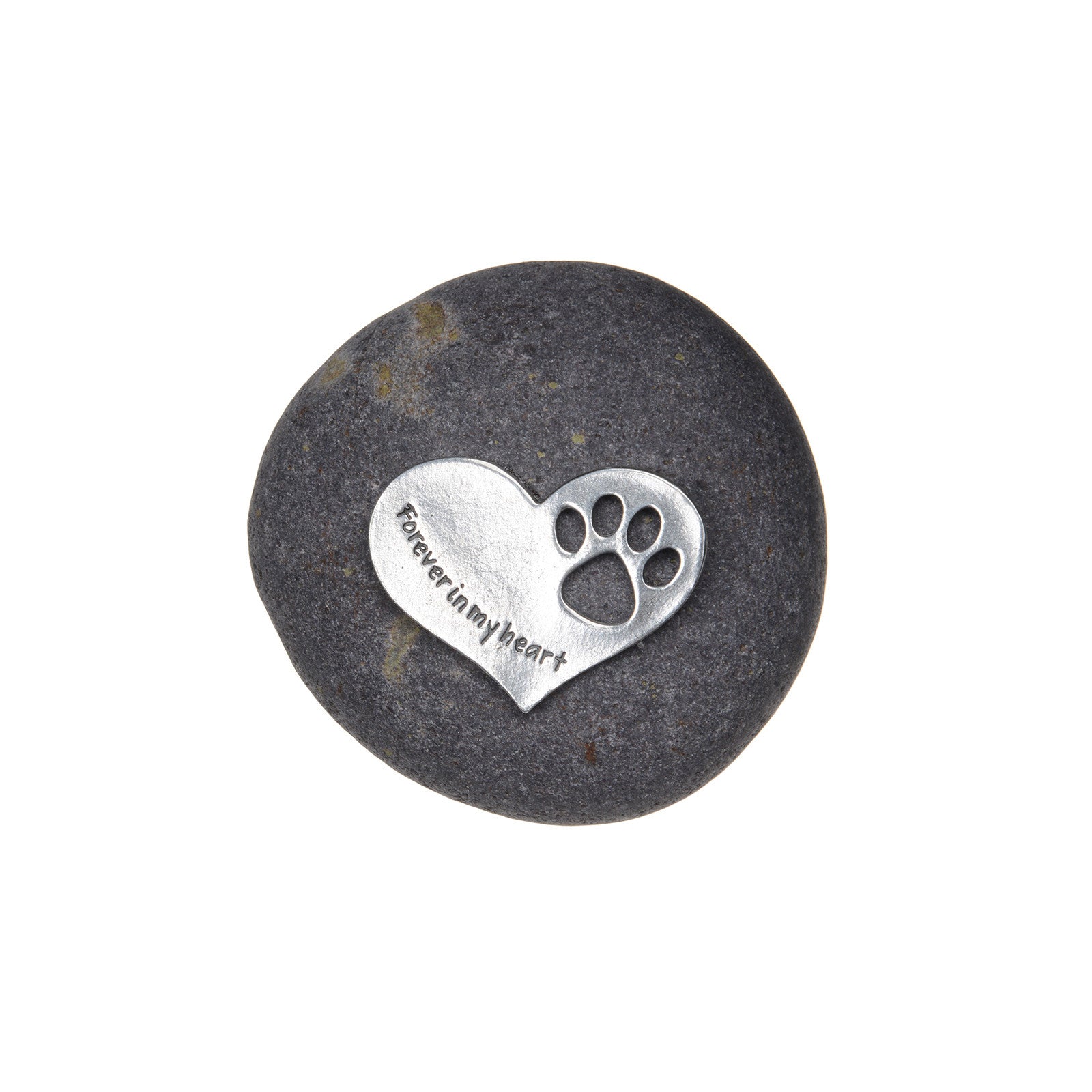 FOREVER IN MY HEART PET MEMORIAL ROCK - Whitney Howard Designs