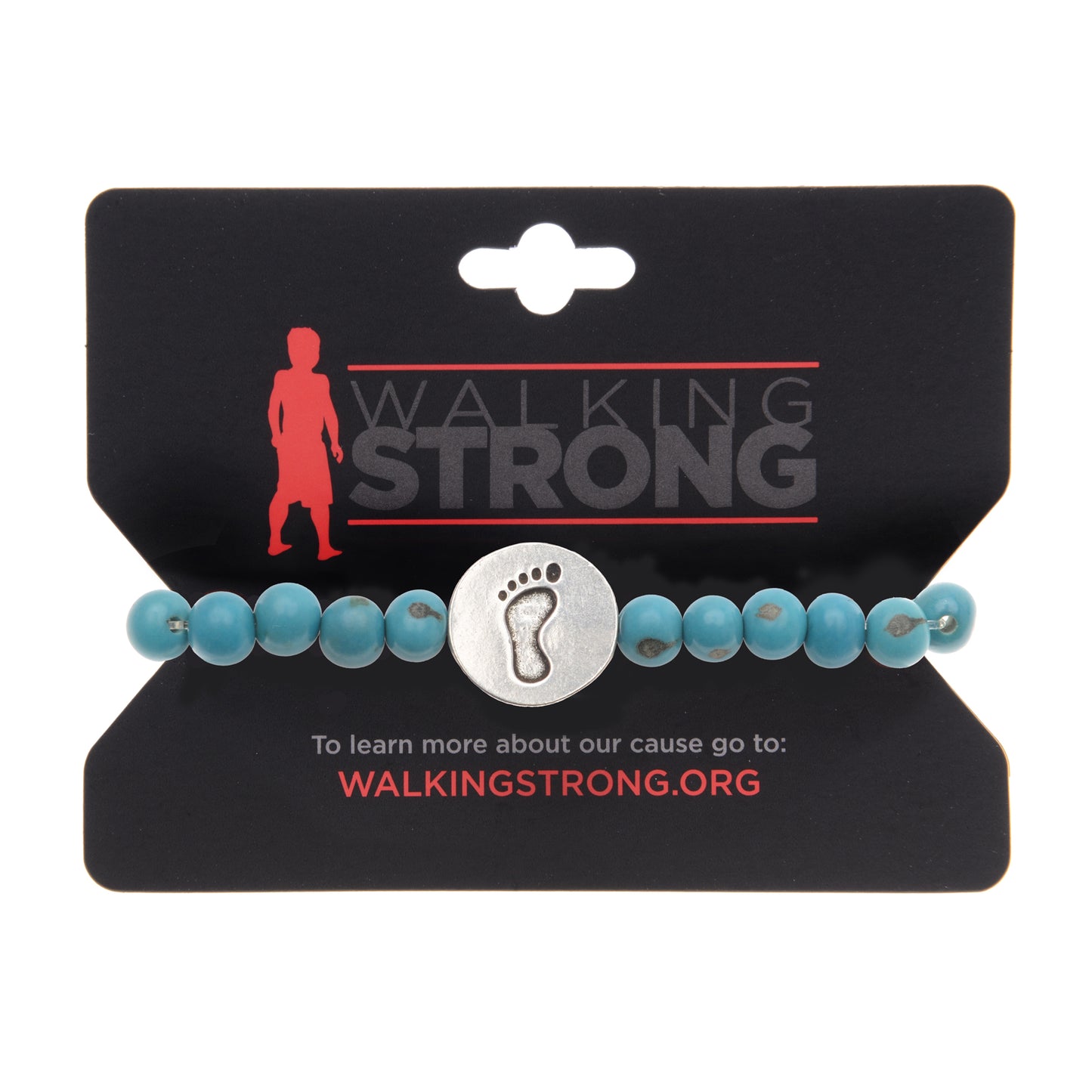 Walking Strong Bracelet - Turquoise ACAI Seeds of Life Bracelets - Whitney Howard Designs