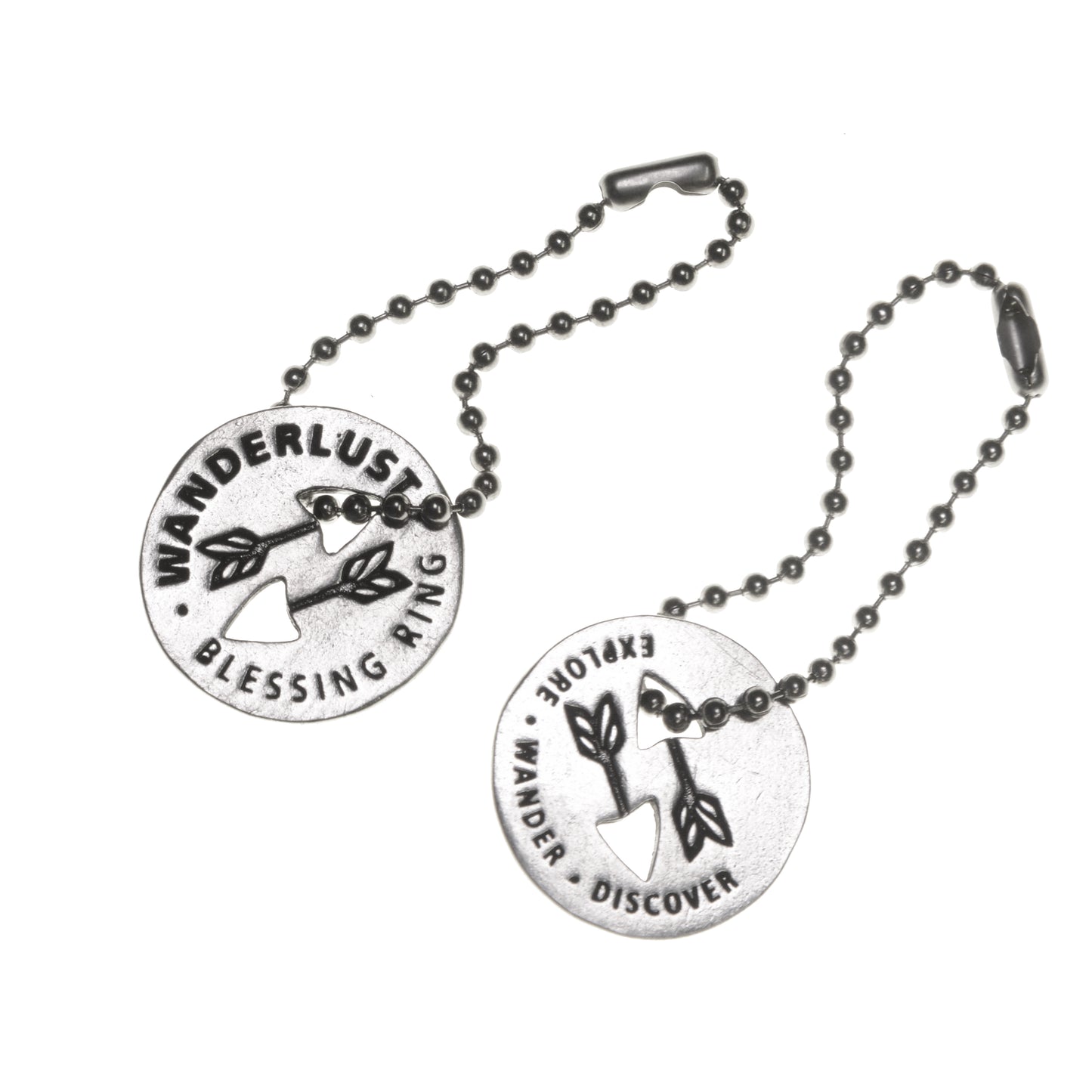 "Wanderlust Blessing Ring | Explore Wander Discover Adventure Charm"