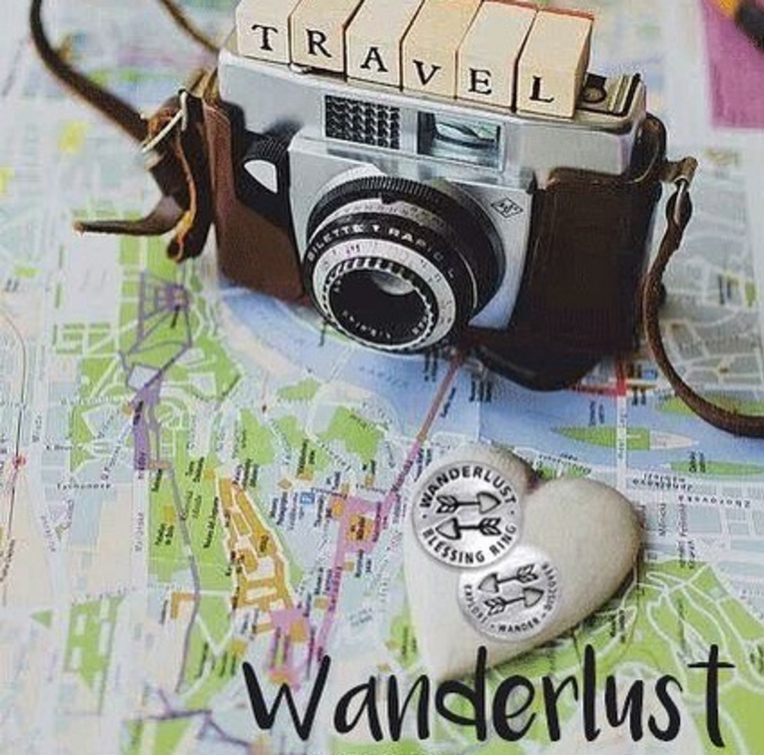 Rove About With a 'Wanderlust' Bracelet, Blessing Ring