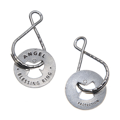 Angel Blessing Ring Charm