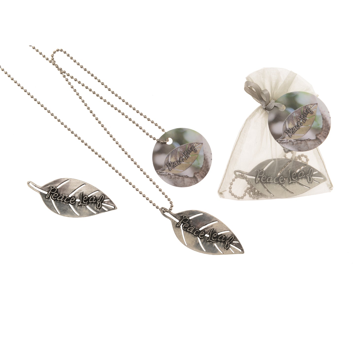Peace Leaf Charm