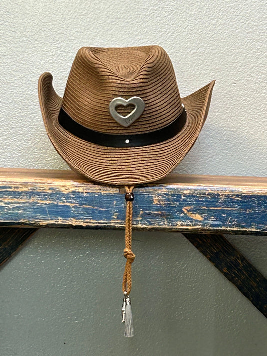 Love Heart - Patch Cowboy Hat