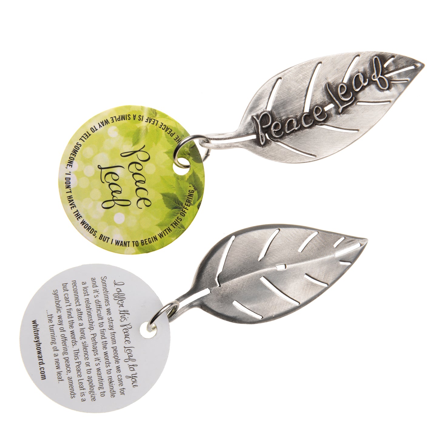 Peace Leaf Charm