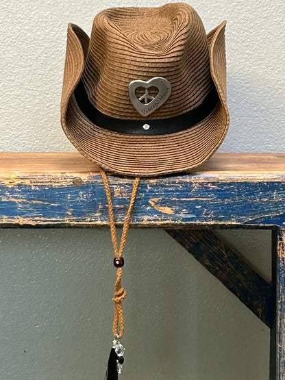 Peaceful Heart - Patch Cowboy Hat