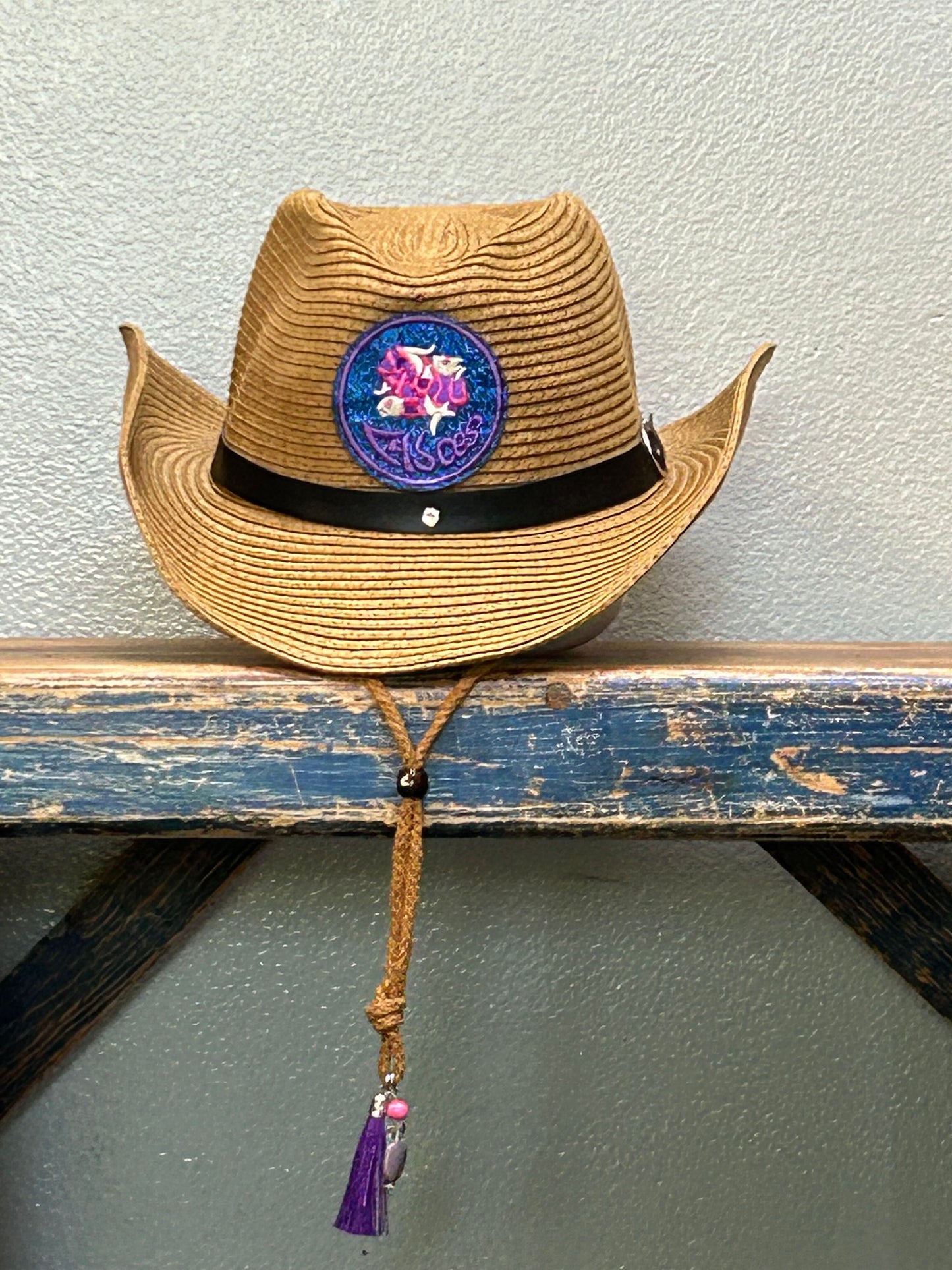 Pisces - Patch Cowboy Hat
