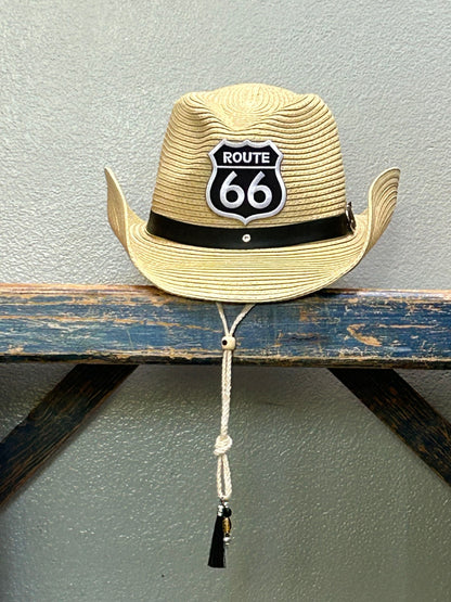 Route 66 - Patch Cowboy Hat