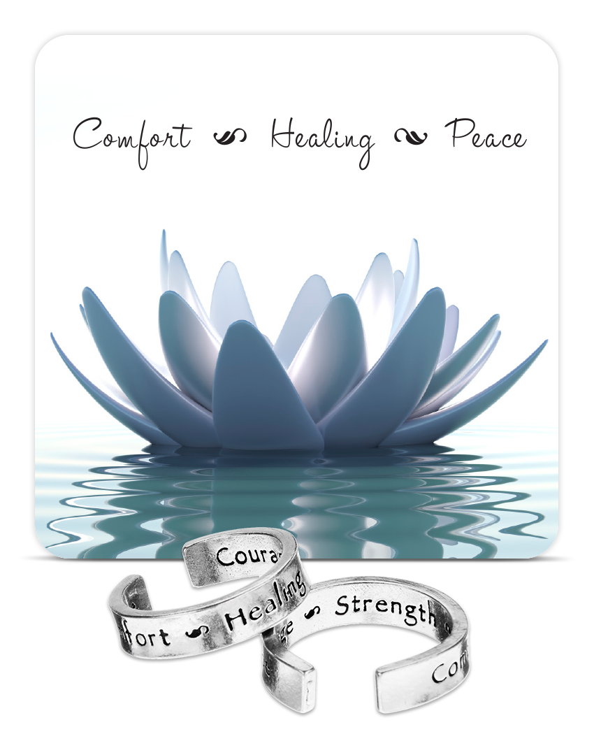 Comfort Healing Peace Inspire Rings