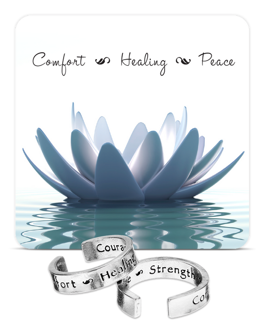 Comfort Healing Peace Inspire Rings