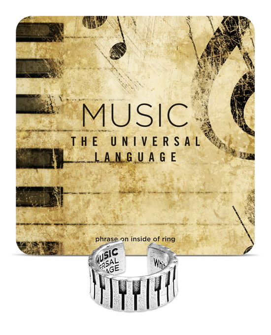 Piano Ring 88 keys Cool Inspirational Gifts for Music Lovers