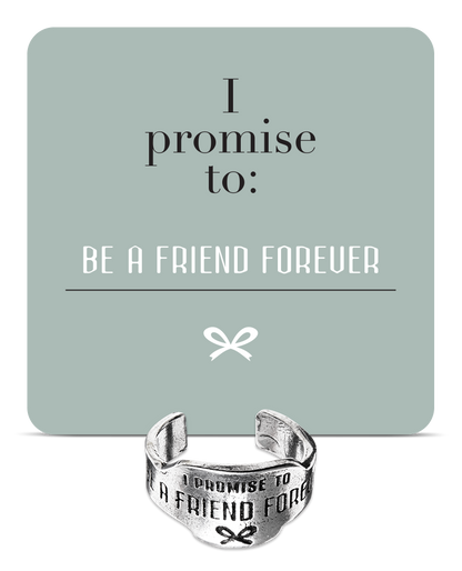 Be A Friend Forever Promise Ring