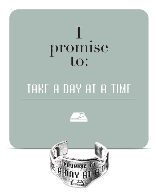 Take A Day At A Time Promise Ring