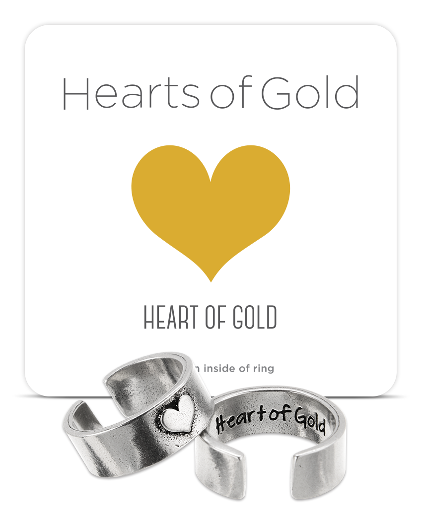 Hearts of Gold Ring