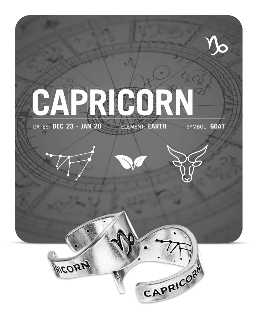 Zodiac ring capricorn 60 photos - Youhoroscope.com