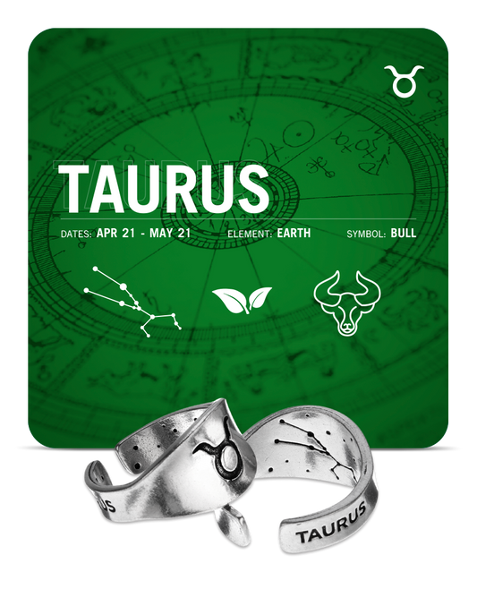 Zodiac Ring - Taurus - Symbol