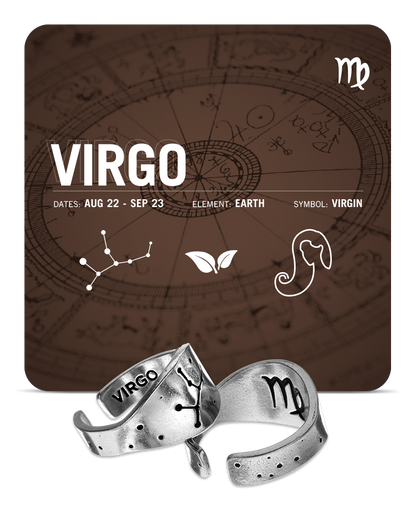 Zodiac Ring - Virgo - Celestial