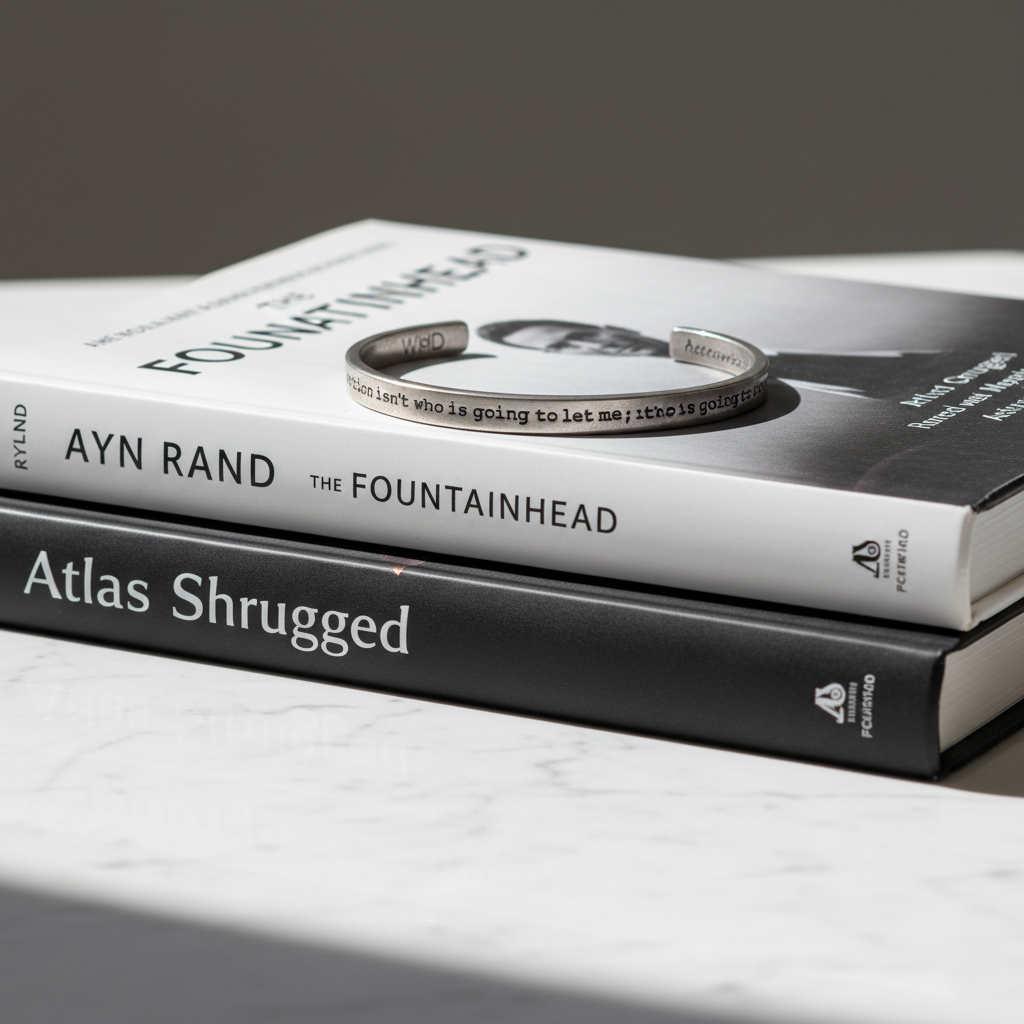 Ayn Rand Cuff on Atlas Shrugged and The Fountainhead