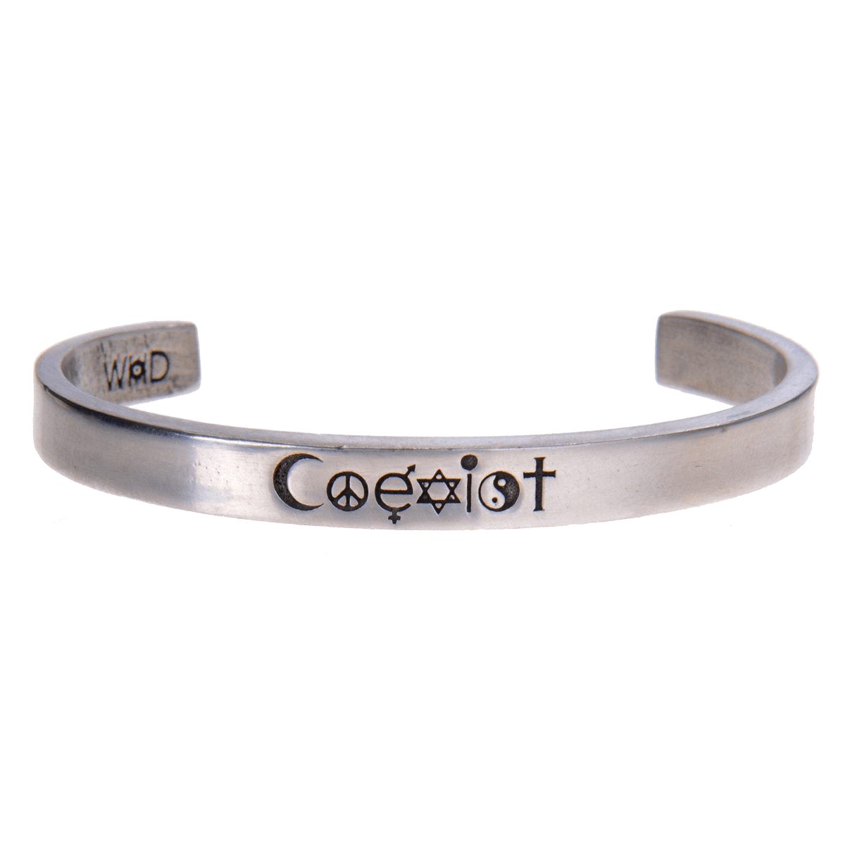 coexist quotable cuff bracelet