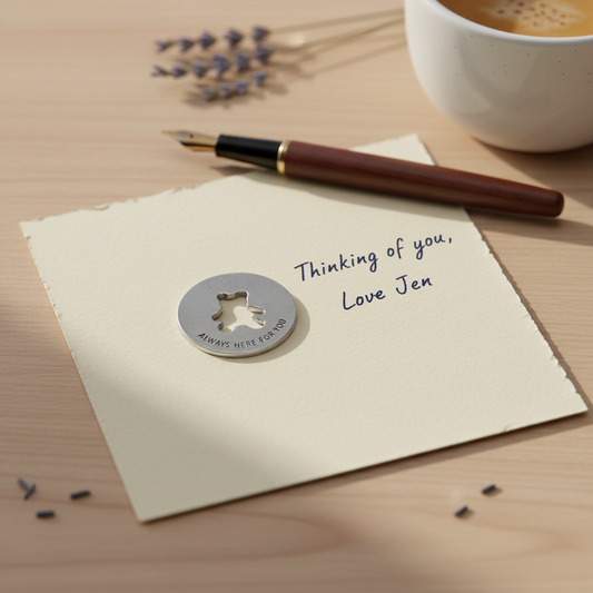 Comfort Blessing Ring - Handwritten Note